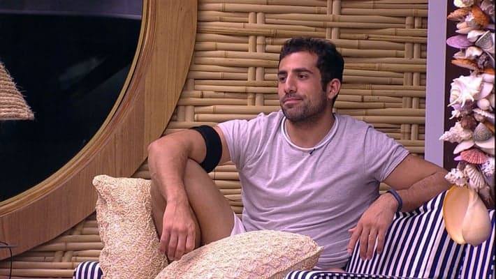 Kaysar é um dos favoritos ao prêmio do BBB18. (Foto: Reprodução)