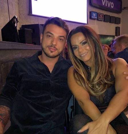 Com rumores de crise, namorado de Viviane Araújo impressiona com publicação nas redes sociais