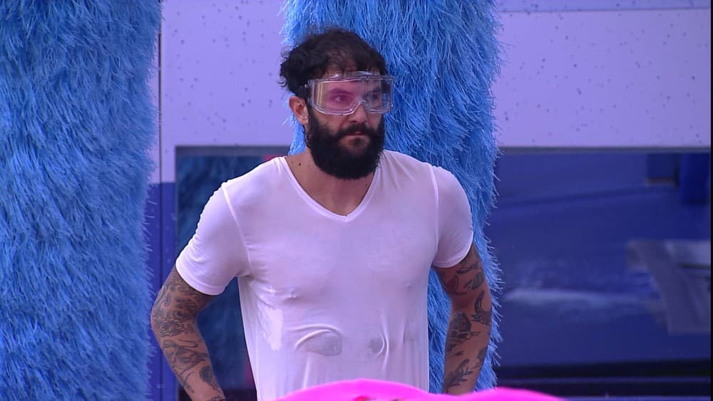Wagner no BBB18 (Foto: TV Globo)