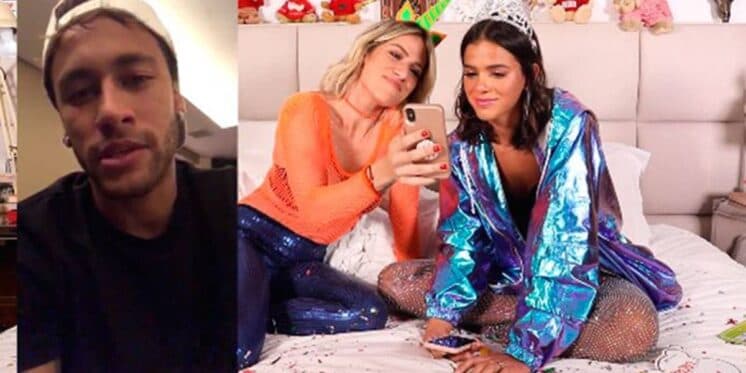 Em foto sexy de Bruna Marquezine, Giovanna Ewbank solta elogio: "Neymar é abençoado"