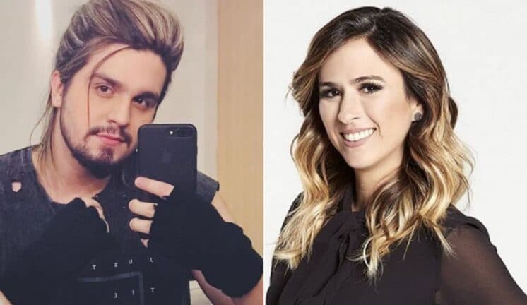 Noiva, Tatá Werneck é vista em clima de romance com Luan Santana