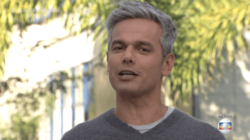 Otaviano Costa no comando do Vídeo Show (Foto: Reprodução/Globo)
