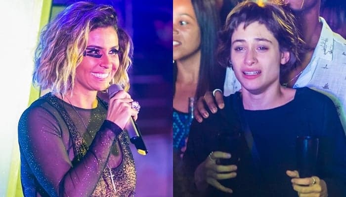 Luzia/Ariella (Giovanna Antonelli) e Manu (Luisa Arraes) em cenas de Segundo Sol (Foto: Globo/Paulo Belote)