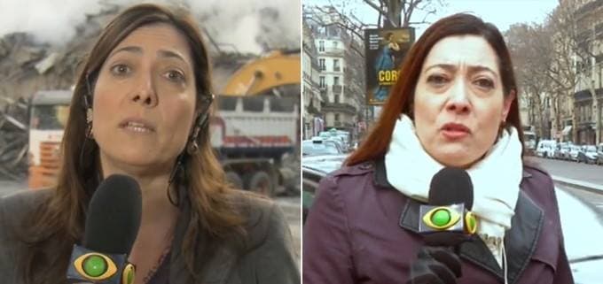 Recorde? Repórter da Band aparece no mesmo dia na Europa e no Brasil; emissora explica o caso
