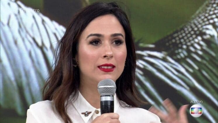 Tatá Werneck prevê gol do Brasil, acerta e é ovacionada na internet