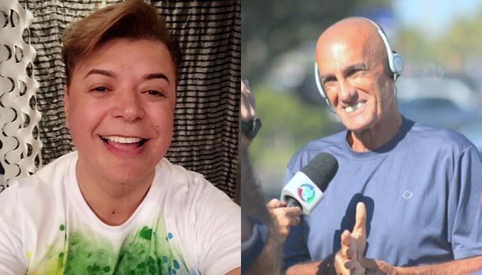 Após falsa morte anunciada pela Record, Amin Khader e David Brazil anunciam reconciliação