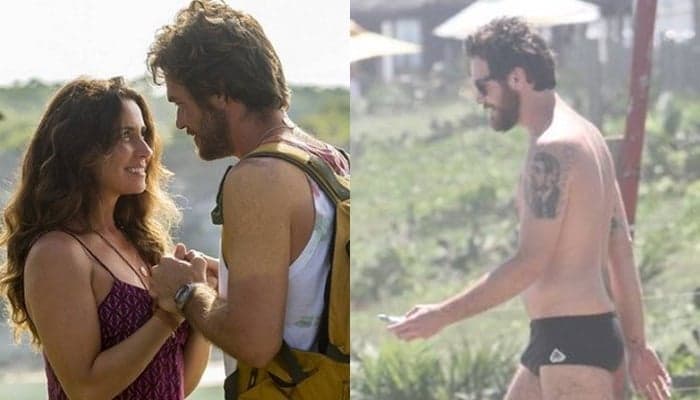 Com várias tatuagens espalhadas pelo corpo, saiba o que é feito para Emilio Dantas aparecer sem elas na novela Segundo Sol