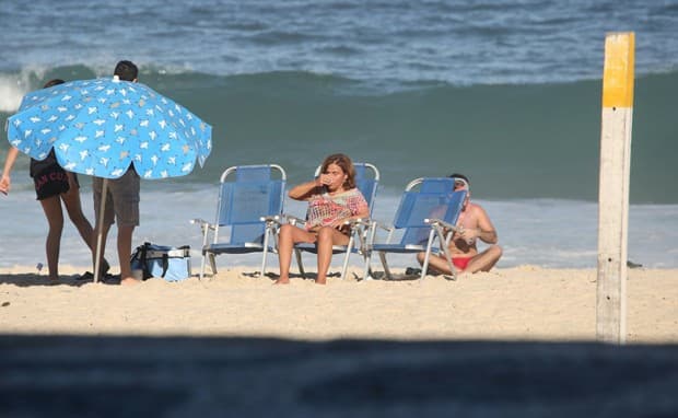 Claudia Rodrigues com a Isa e Adriane (Foto: AgNews)