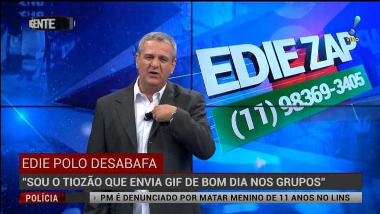 Novo sucesso da RedeTV, Edie Polo quer brigar por audiência com telejornal do WhatsApp