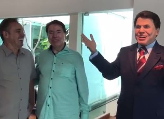 Robson Jassa desmente boatos e revela o valor real da estátua de cera que Silvio Santos ganhou