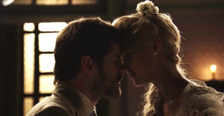 Orgulho e Paixão: Durante casamento falso do filho, Julieta revela seu plano em confessionário de igreja