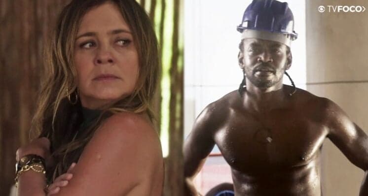 Segundo Sol: Malandro, Roberval seduz Laureta e lhe aplica um golpe medíocre