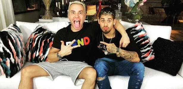 Zé Felipe, filho de Leonardo, conta que já fez sexo com três mulheres ao mesmo tempo e dispara: "Se juntar não dava uma''