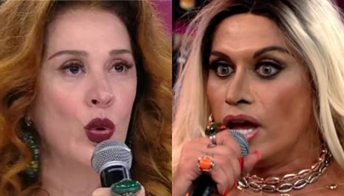 Claudia Raia comenta rixa com Silvero Pereira no Show dos Famosos