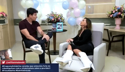 Com revelação de sexo do bebê, Programa da Sabrina explode e bate recorde anual