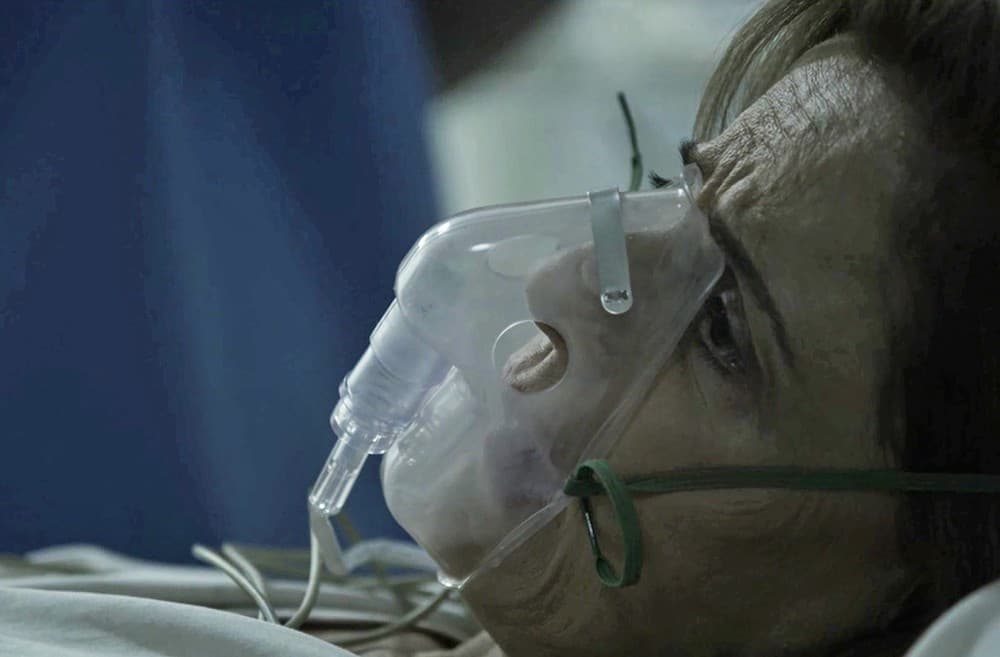 Sophia está internada após ter AVC no tribunal (Foto: TV Globo) Sophia está internada após ter AVC no tribunal (Foto: TV Globo)