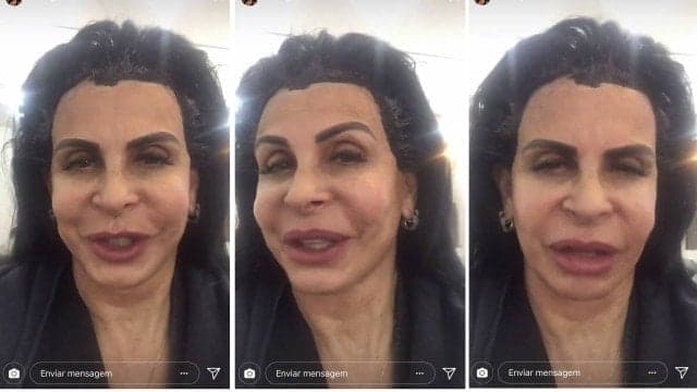Gretchen aparece tingindo o cabelo e faz brincadeira - (Reprodução/Instagram) Gretchen aparece tingindo o cabelo e faz brincadeira - (Reprodução/Instagram)