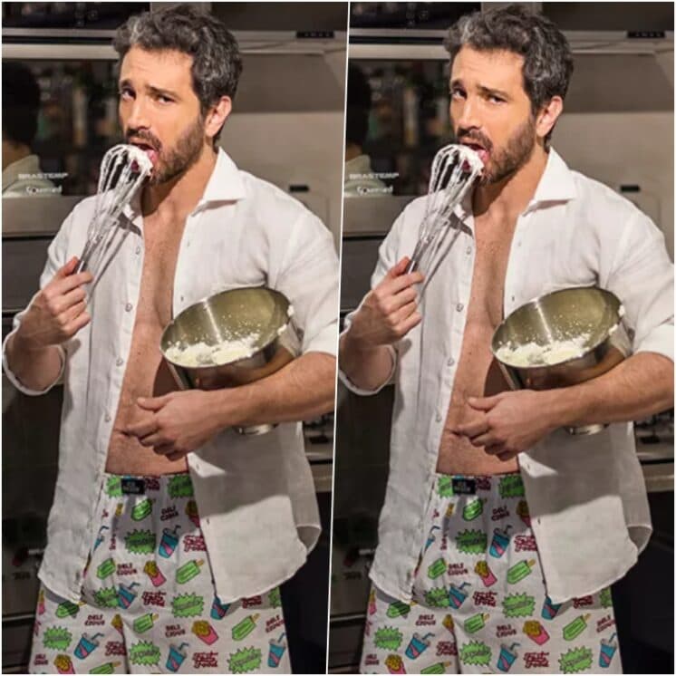 Estourando em Segundo Sol, Caco Ciocler aparece de cueca em ensaio e revela ter perdido papel por não ser considerado bonito