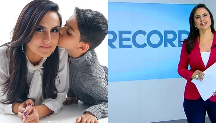 Carla Cecato conta que proibiu o filho de ver televisão e desabafa após perder telejornal na Record: "Fiz o meu melhor"