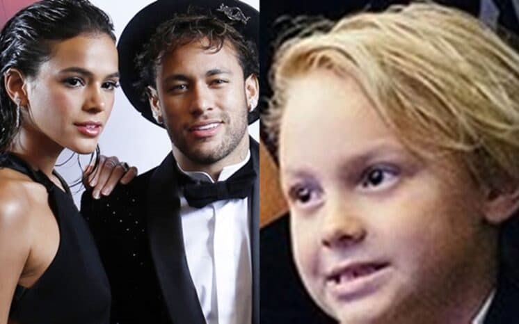 Filho de Neymar pede um irmão e Bruna Marquezine brinca: “Pede a sua mãe"
