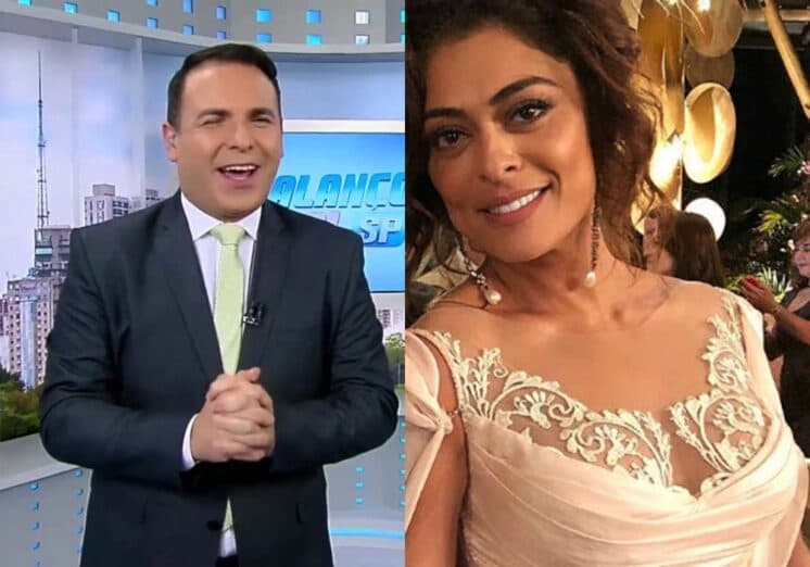 Apresentador da Record se revolta após saber que Juliana Paes foi de branco ao casamento de Isis Valverde: "Nota zero"