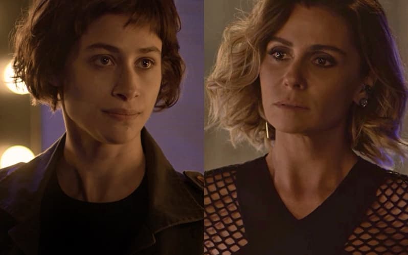 Manu (Luisa Arraes) e Luzia (Giovanna Antonelli) em Segundo Sol (Foto: Reprodução/Globo)