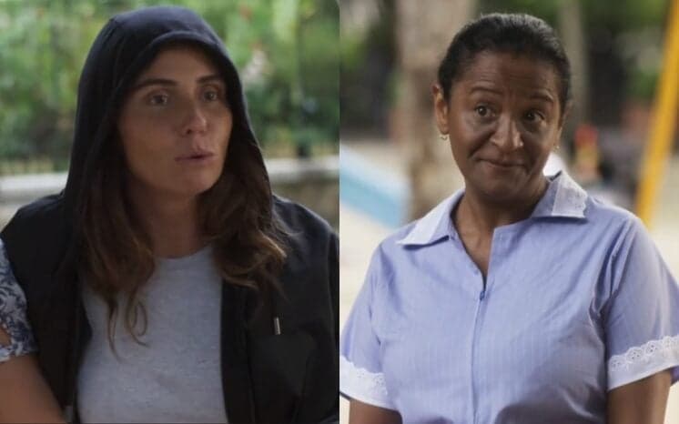Segundo Sol: Luzia aparece na casa de Manuela, mas Zefa a reconhece e a deixa em pânico