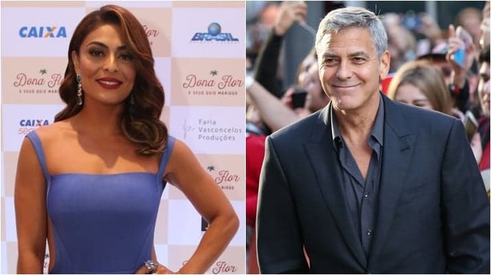 Juliana Paes encontra com George Clooney nos EUA e revela detalhes do que aconteceu: "Muito sedutor"