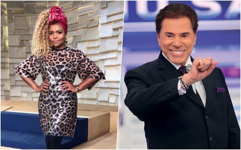 Gabi Amarantos detona Silvio Santos (Foto montagem: TV Foco) Gabi Amarantos detona Silvio Santos (Foto montagem: TV Foco)