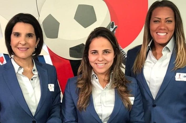 Apostando em mulheres na Copa da Rússia, canal se dá mal e tem péssima audiência