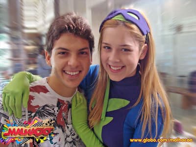 Helder Agostini e Sophia Abrahão (Foto: Reprodução)
