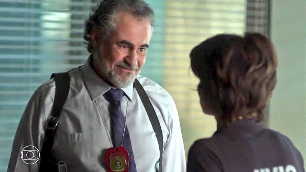 Delegado Viana passará dos limites em Segundo Sol (Foto: Reprodução/Globo) Delegado Viana passará dos limites em Segundo Sol (Foto: Reprodução/Globo)