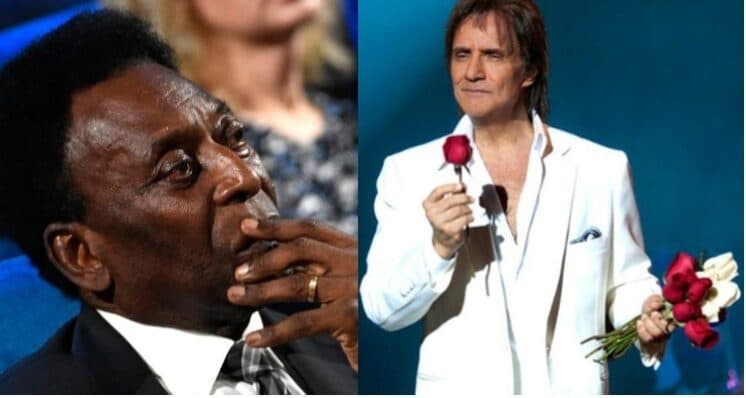 Pelé e Roberto Carlos e suas coincidências polêmicas e inusitadas