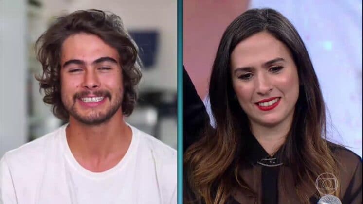 Tatá Werneck revela preconceito com o noivo Rafael Vitti, 12 anos mais novo, e Fátima Bernardes resolve falar