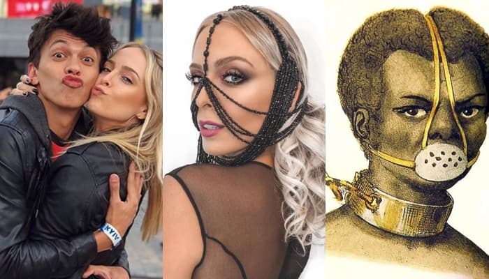 Esposa de Júlio Cocielo se fantasiou de escrava no carnaval e também foi acusada de racismo