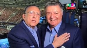 Galvão Bueno e Arnaldo Cezar Coelho (Foto: Reprodução/Instagram)