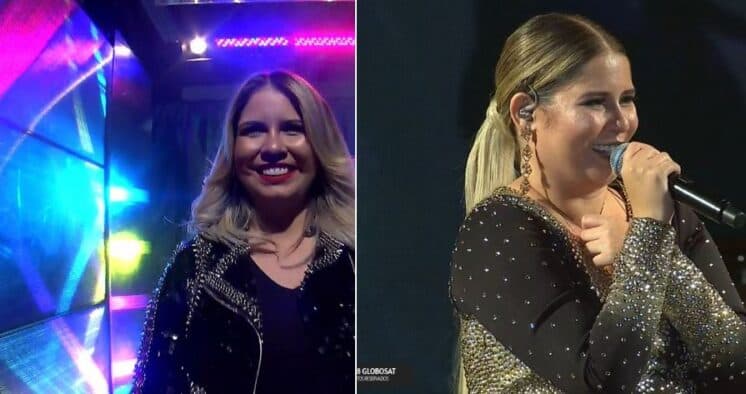 Marília Mendonça aparece ao vivo em dois canais e confunde telespectadores