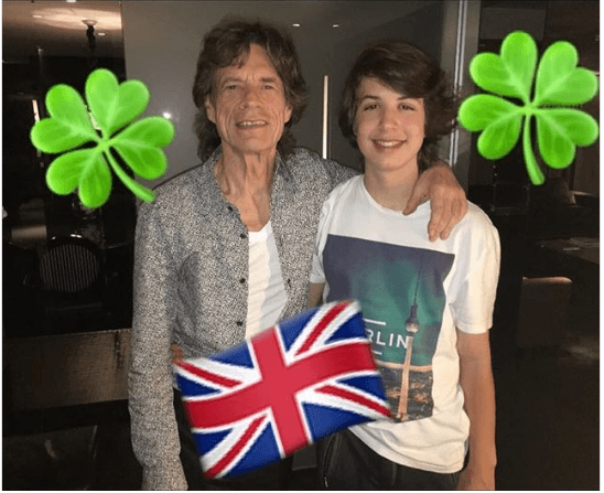 Treta na internet: Filho de Jagger "ataca" Galvão Bueno e filho do comentarista rebate