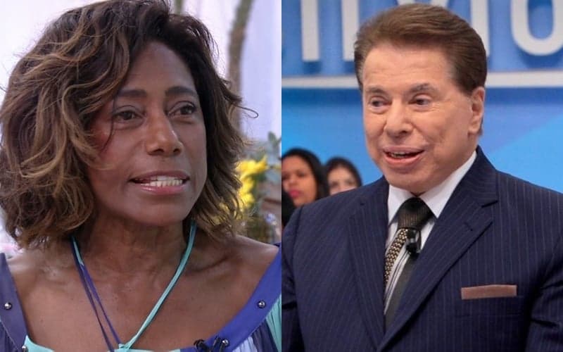 Gloria Maria e Silvio Santos (Foto: Divulgação/Reprodução) Gloria Maria e Silvio Santos (Foto: Divulgação/Reprodução)