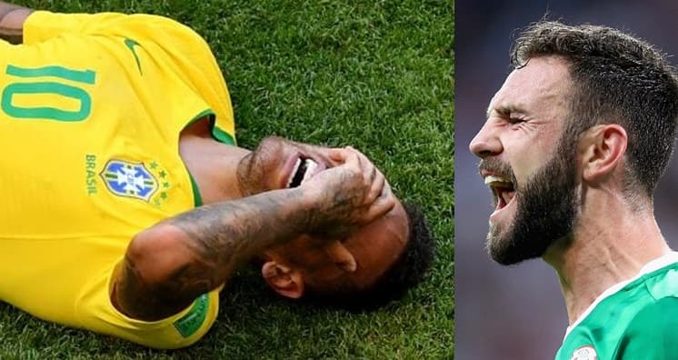 Famosos invadem perfil de jogador que machucou Neymar e soltam o verbo: "Sofre, covarde"