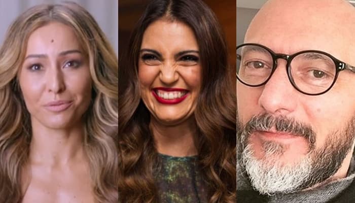 Chris Flores se mete no climão entre Britto Jr e Sabrina Sato e diz o que achou da alfinetada do ex-colega na japa