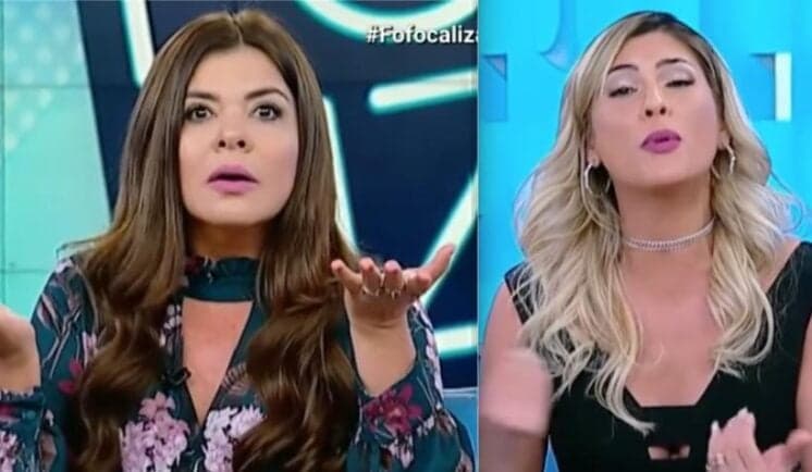 Mara Maravilha interrompe Lívia Andrade no Fofocalizando ao vivo e causa tremendo climão: "Deixa eu falar"