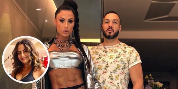 Gracyanne Barbosa é chamada de amante do Belo e toma atitude definitiva