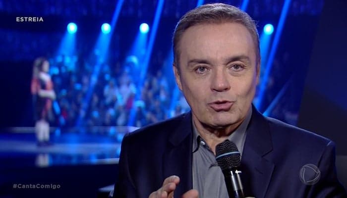 Gugu se recusa a voltar aos domingos na TV (Foto: Reprodução/Record)
