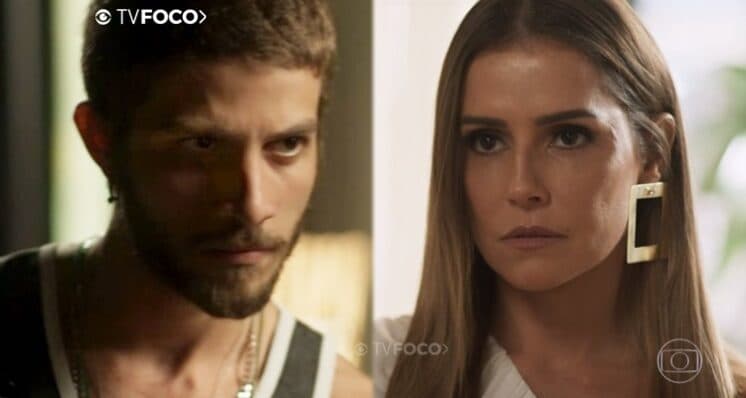 Perturbado, Ícaro enfrenta Karola: “Me diga o que você sabe sobre Luzia!” em Segundo Sol