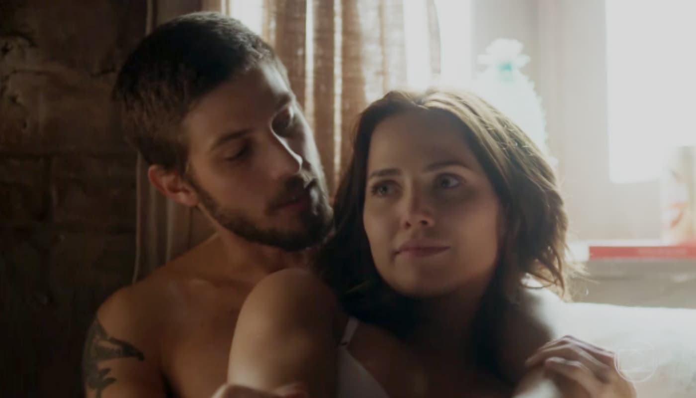 Ícaro e Rosa em Segundo Sol (Foto: Reprodução)