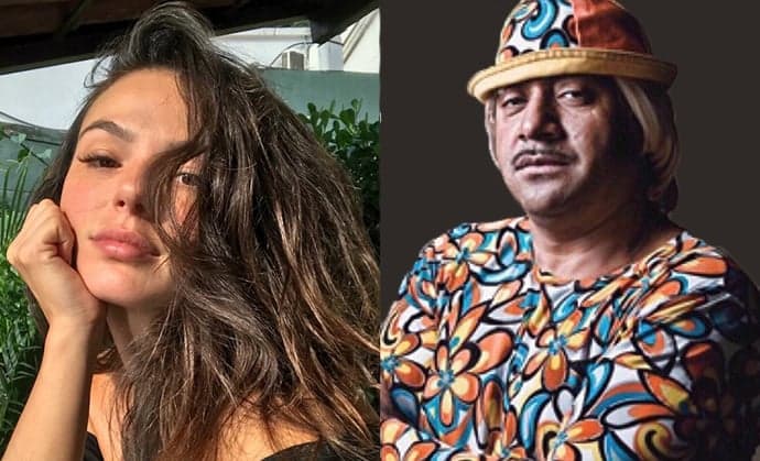 Após polêmica, Tiririca compara sua barriga com a de Isis Valverde grávida e diverte a web