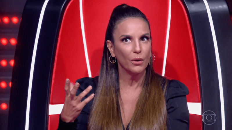 Ivete Sangalo no The Voice Brasil (Foto: Reprodução/Globo)