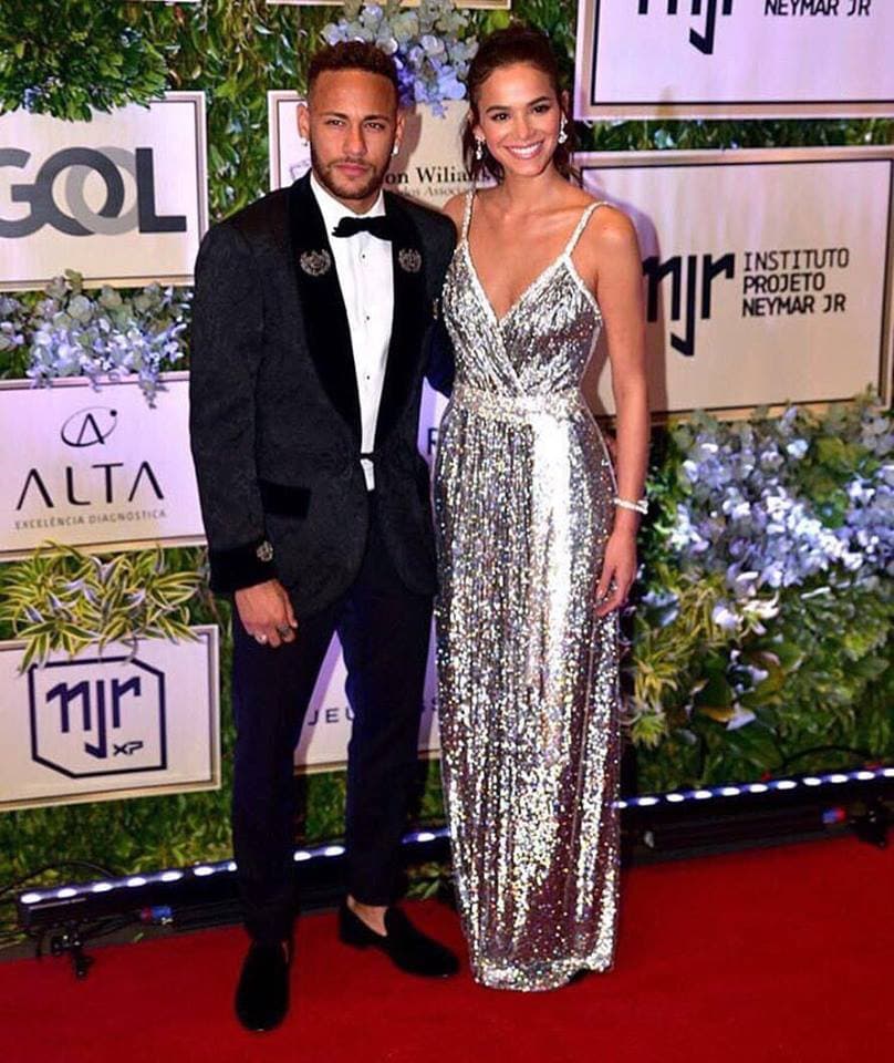Bruna e Neymar foram os anfitriões (Foto: Reprodução) Bruna e Neymar foram os anfitriões (Foto: Reprodução)