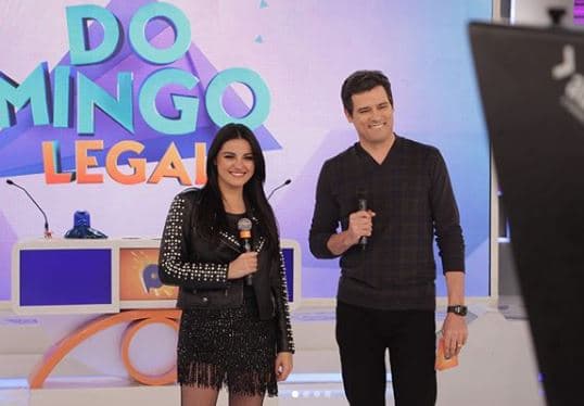 No Domingo Legal, Maite Perroni arrisca palpite para o jogo entre Brasil e México e diz que seu país será campeão